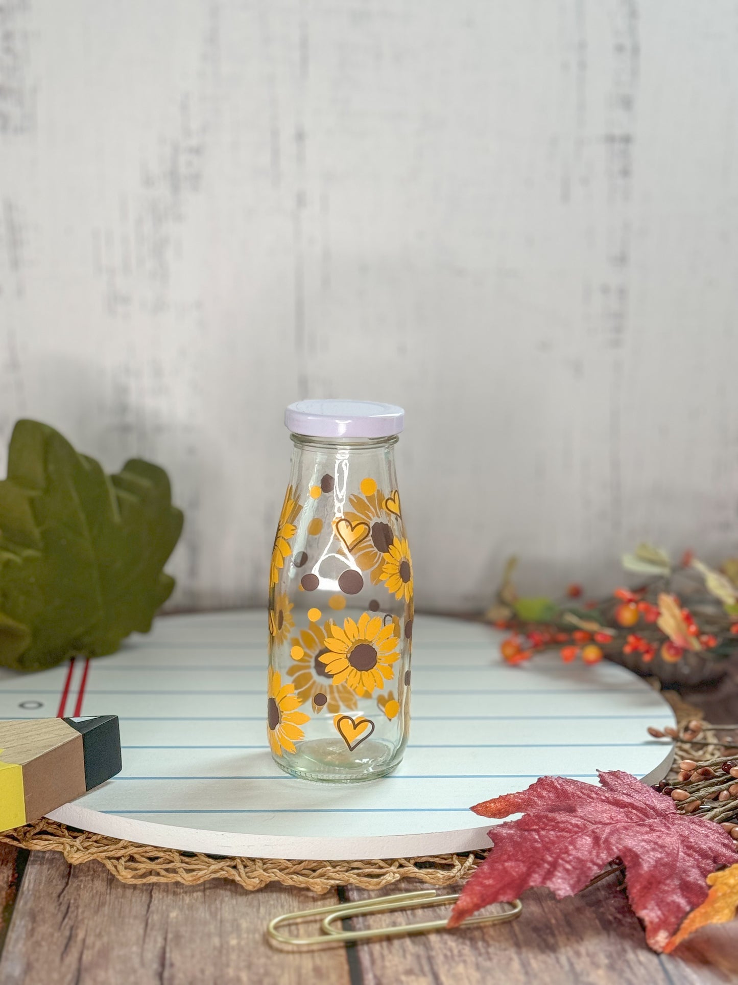 Sunflower print Milk Jug