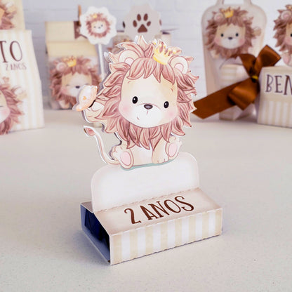 Lion Themed Favor Boxes