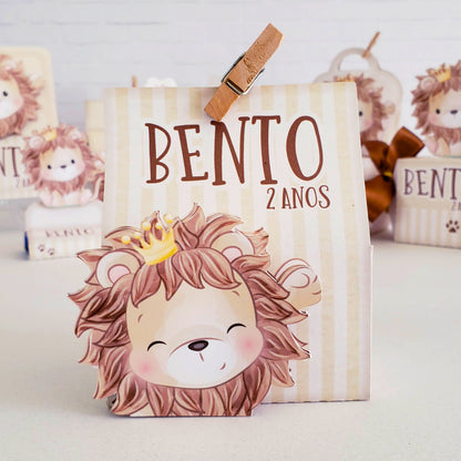 Lion Themed Favor Boxes