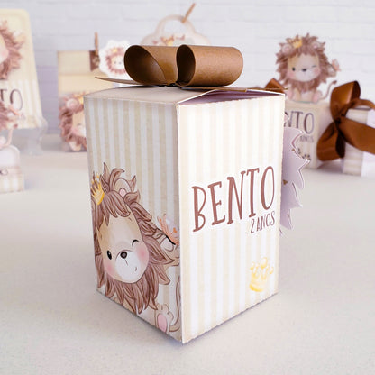 Lion Themed Favor Boxes