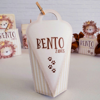 Lion Themed Favor Boxes