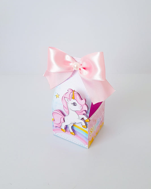 Unicorn Pouch favor box, Unicorn Decoration, Unicorn Baby Shower, Unicorn party,Luxury goodie bags,