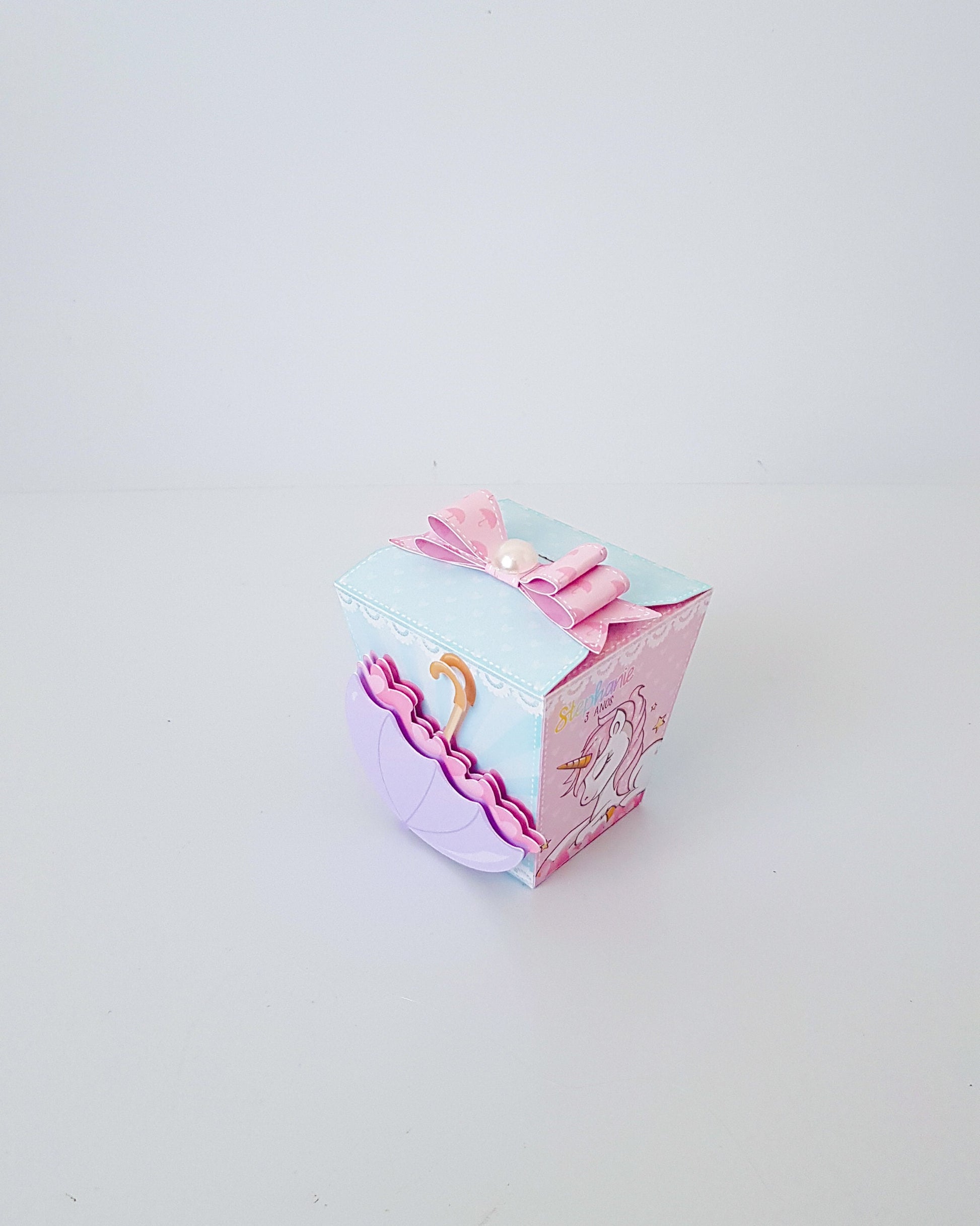 Unicorn Sushi favor box, Unicorn Decoration, Unicorn Baby Shower, Unicorn party,Luxury goodie bags,